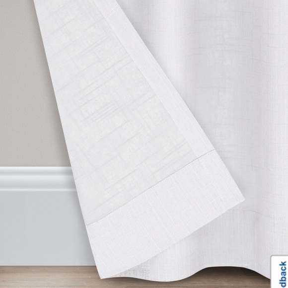 Fieldcrest | Accents | Fieldcrest Arden Solid Cotton Sheer Grommet Top